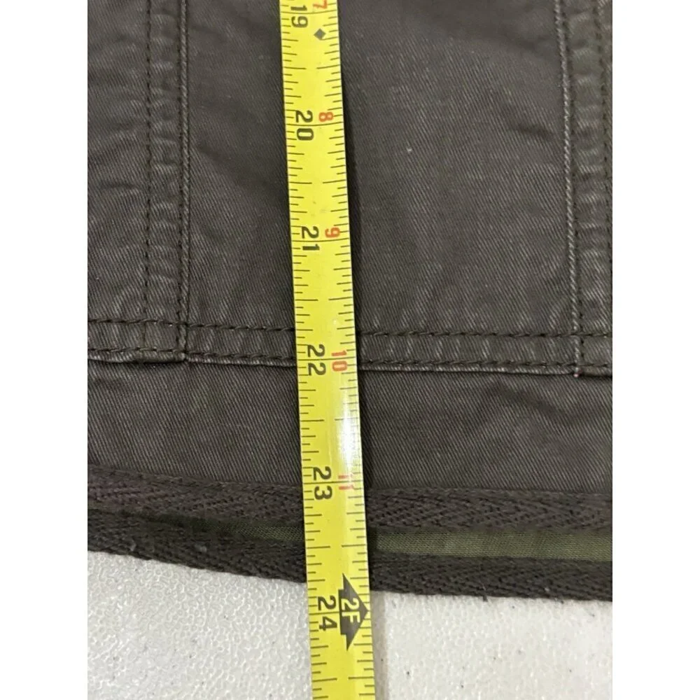 j crew downtown field jacket Military Green Boyfriend Style Size Medium